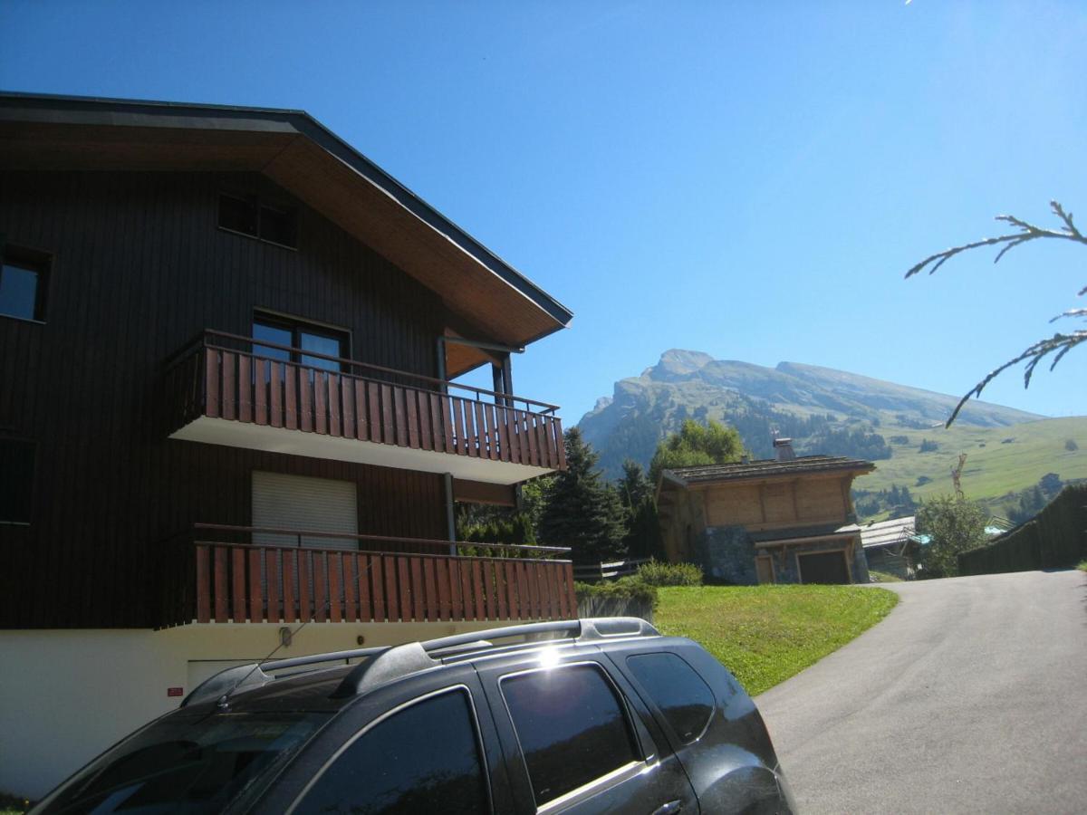 Charmant Studio Avec Terrasse Et Wifi A La Clusaz - Fr-1-459-64 Екстер'єр фото